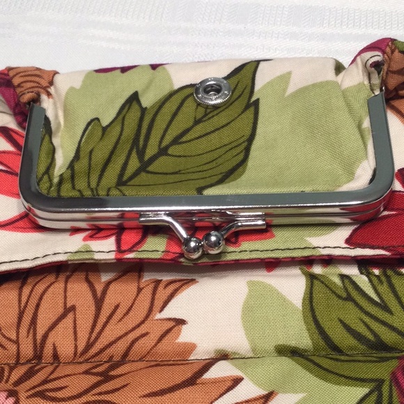 Vera Bradley Hello Dahlia! ID/KeyChain Wallet NWOT - Picture 6 of 7